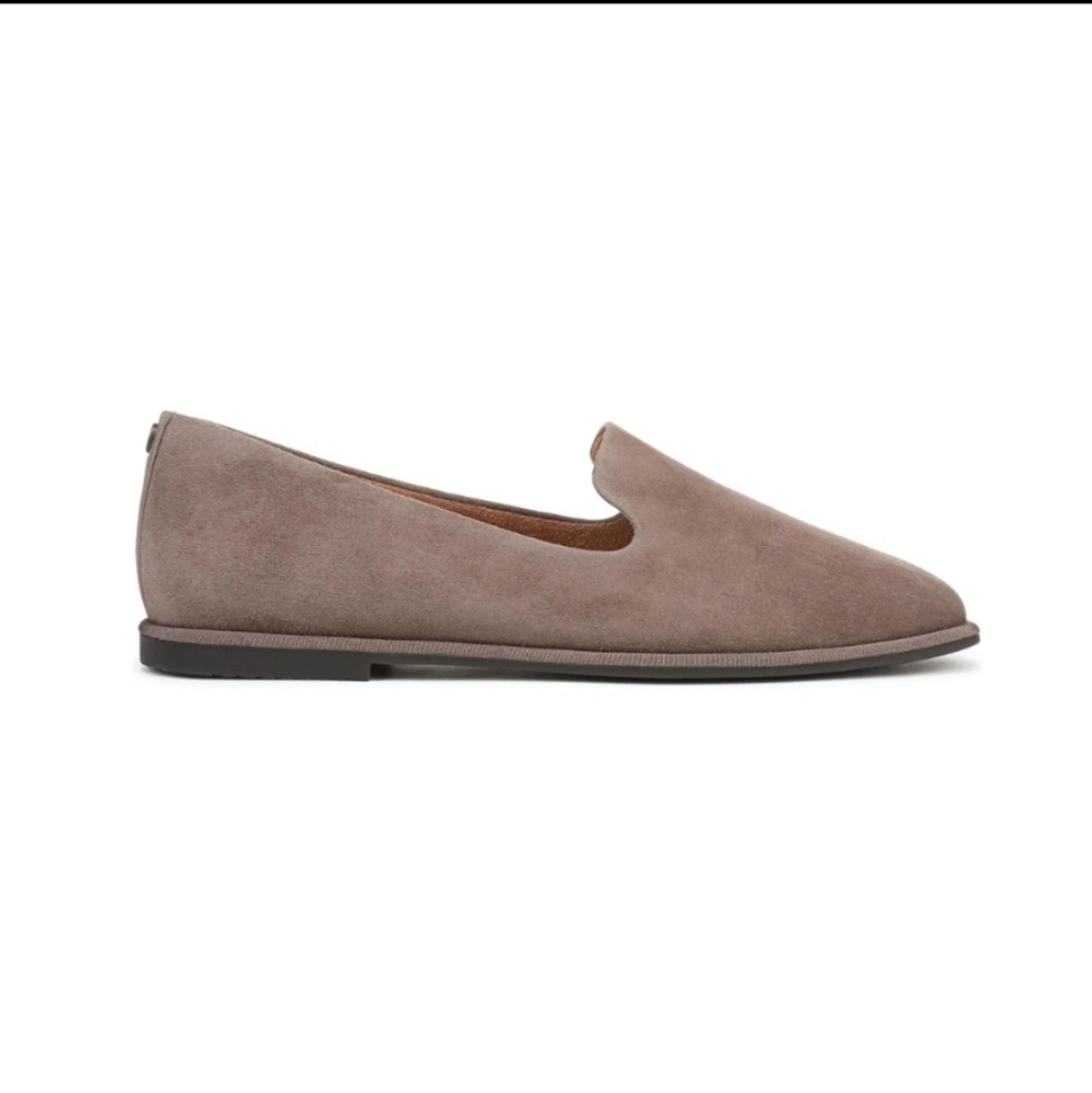 Vionic Women's Willa 2.0 Leather Suede Loafer - Driftwood - Picture 1 of 9